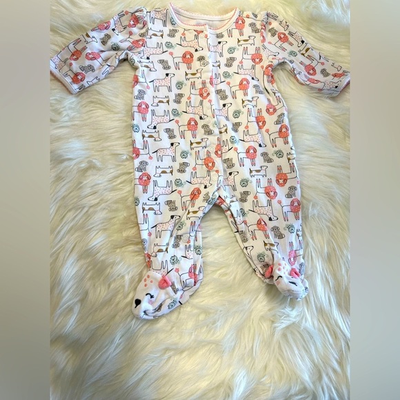 5/$30 Carter’s 3 Month Baby Girl Footies Sleep & Play​ - Picture 4 of 7